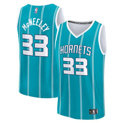 Liam McNeeley Charlotte Hornets Fast Break Replica Jersey Teal Icon Edition | Fanatics Lifestyle