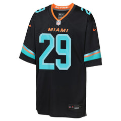 Nike Minkah Fitzpatrick Miami Dolphins Youth 2025 Rivalries Collection Game Jersey Pitch Blue