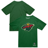 Minnesota Wild Mitchell & Ness Heritage T-Shirt - Green - NHL 203403330