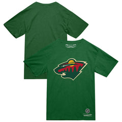 Minnesota Wild Mitchell & Ness Heritage T-Shirt - Green - NHL 203403330