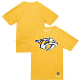 Nashville Predators Mitchell & Ness Heritage T-Shirt - Gold - NHL 203403333