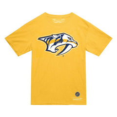 Nashville Predators Mitchell & Ness Heritage T-Shirt - Gold - NHL 203403333