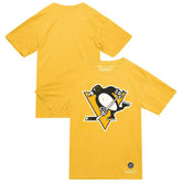 Pittsburgh Penguins Mitchell & Ness Heritage T-Shirt - Gold - NHL 203403337