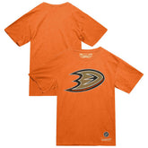 Anaheim Ducks Mitchell & Ness Heritage T-Shirt - Orange - NHL 203403343