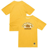 Boston Bruins Mitchell & Ness Heritage T-Shirt - Gold - NHL 203403345