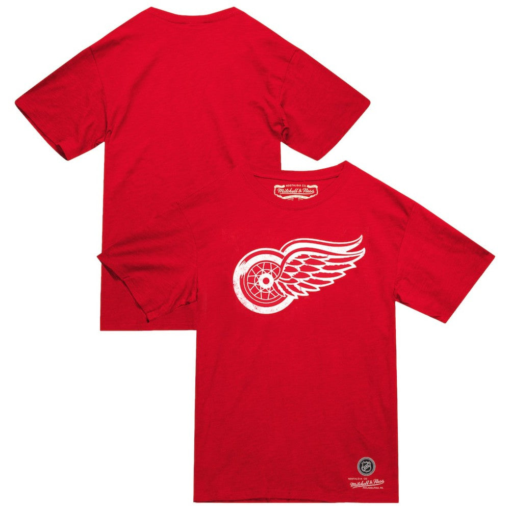 Detroit Red Wings Mitchell & Ness Heritage T-Shirt - Red - NHL 203403347
