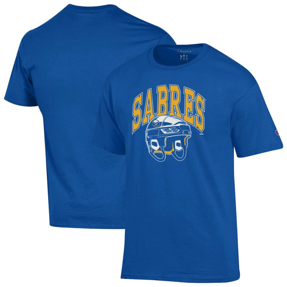 Buffalo Sabres Champion Helmet T-Shirt - Royal - NHL 203407105
