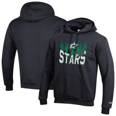 Dallas Stars Champion Powerblend Hoodie - Black - NHL 203407170