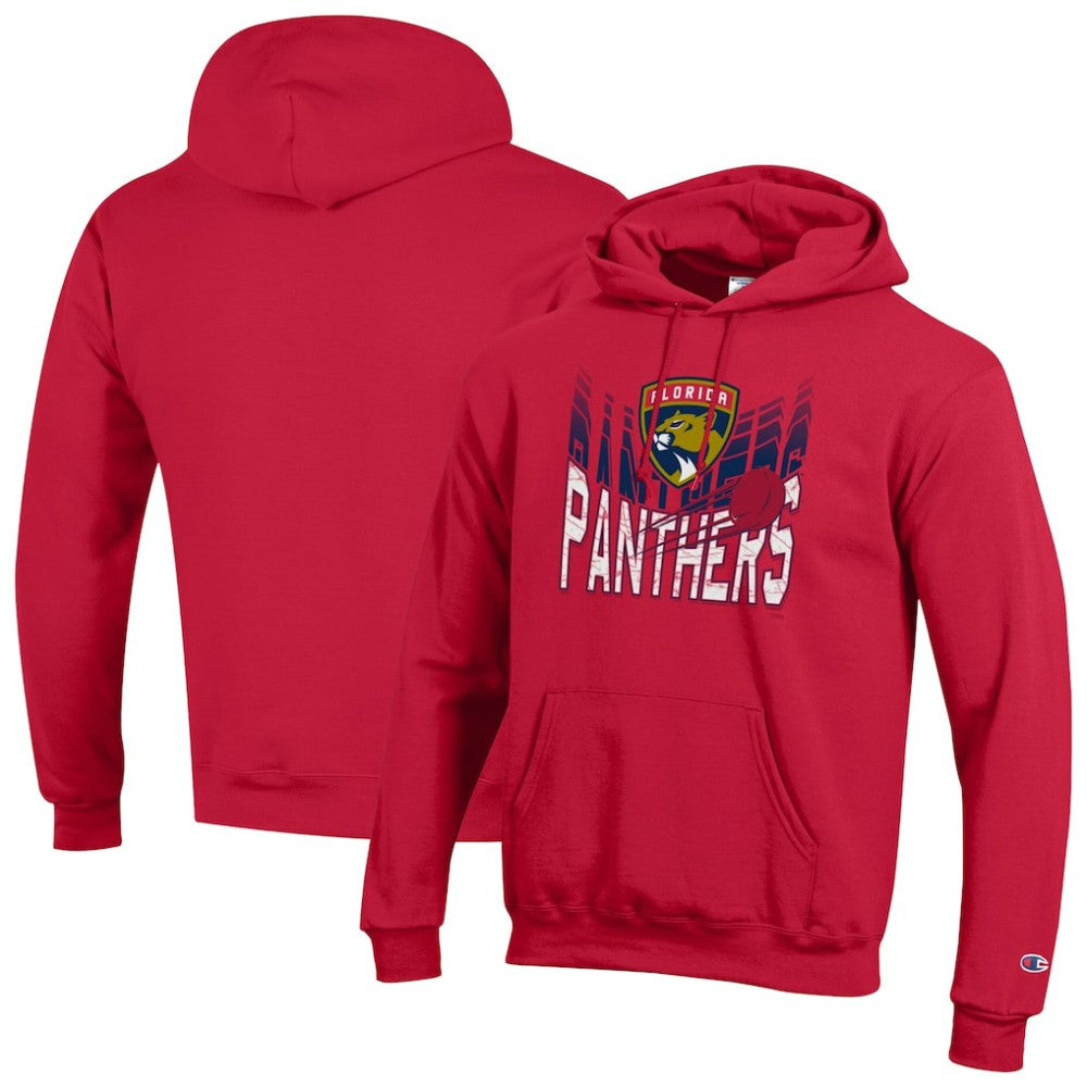 Florida Panthers Champion Powerblend Hoodie - Red - NHL 203407178