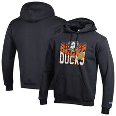 Anaheim Ducks Champion Powerblend Hoodie - Black - NHL 203407179