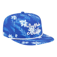 Buffalo Bills New Era Palm Print A-Frame 9FIFTY Snapback Hat Royal