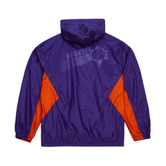 Phoenix Suns Playmaker Full-Zip Hooded Windbreaker Jacket Purple | Mitchell & Ness