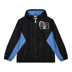 Cleveland Cavaliers Playmaker Full-Zip Hooded Windbreaker Jacket for sale Black | Mitchell & Ness
