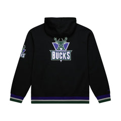Milwaukee Bucks Unisex Vintage Heavyweight Hoodie Black | Mitchell & Ness