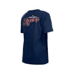 Detroit Tigers New Era Youth Stars & Cap T-Shirt - Navy - New Era Sale