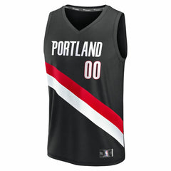 Portland Trail Blazers Youth Fast Break Replica Custom Jersey Icon Edition Black | Fanatics discount