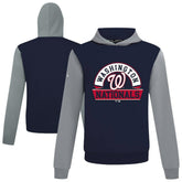 Washington Nationals Levelwear Throwback Ultimate Banner Arch Hoodie - Navy - MLB Sale