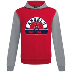 Los Angeles Angels Levelwear Throwback Ultimate Banner Arch Hoodie - Red - MLB on Sale
