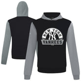 New York Yankees Levelwear Throwback Ultimate Banner Arch Hoodie - Black - MLB Lifestyle