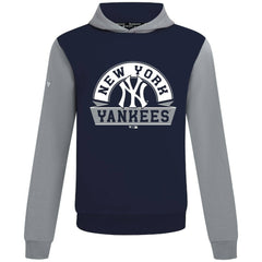 New York Yankees Levelwear Throwback Ultimate Banner Arch Hoodie - Navy - MLB Online