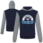 Toronto Blue Jays Levelwear Throwback Ultimate Banner Arch Hoodie - Navy - MLB Discount