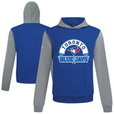 Toronto Blue Jays Levelwear Throwback Ultimate Banner Arch Hoodie - Royal - MLB Lifestyle