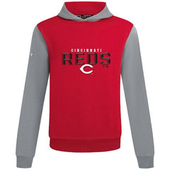 Cincinnati Reds Levelwear Throwback Carve Ultimate Hoodie - Red - MLB Online