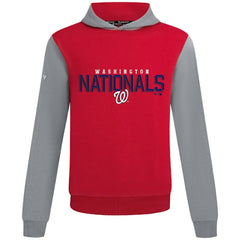 Washington Nationals Levelwear Throwback Carve Ultimate Hoodie - Red - MLB Online