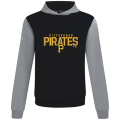 Pittsburgh Pirates Levelwear Throwback Carve Ultimate Hoodie - Black - MLB on Sale