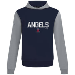 Los Angeles Angels Levelwear Throwback Carve Ultimate Hoodie - Navy - MLB Lifestyle