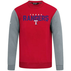 Texas Rangers Levelwear Throwback Ultimate Carve Sweatshirt - Red - MLB on Sale