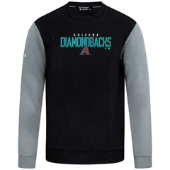 Arizona Diamondbacks Levelwear Throwback Ultimate Carve Sweatshirt - Black - MLB Discount