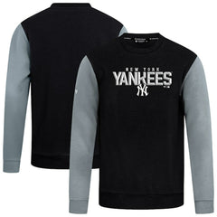 New York Yankees Levelwear Throwback Ultimate Carve Sweatshirt - Black - MLB Online