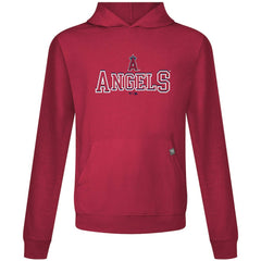 Los Angeles Angels Levelwear Relay Journey Pullover Hoodie - Red - MLB Sale
