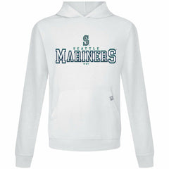 Seattle Mariners Levelwear Relay Journey Pullover Hoodie - White - MLB Lifestyle