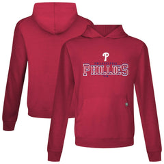 Philadelphia Phillies Levelwear Relay Journey Pullover Hoodie - Red - MLB on Sale