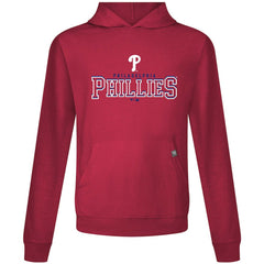 Philadelphia Phillies Levelwear Relay Journey Pullover Hoodie - Red - MLB on Sale