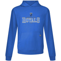 Kansas City Royals Levelwear Relay Journey Pullover Hoodie - Royal - MLB Discount