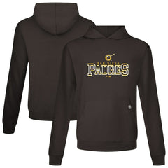 San Diego Padres Levelwear Relay Journey Pullover Hoodie - Brown - MLB on Sale