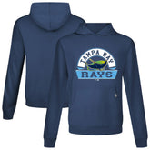 Tampa Bay Rays Levelwear Relay Banner Arch Pullover Hoodie - Navy - MLB Sale