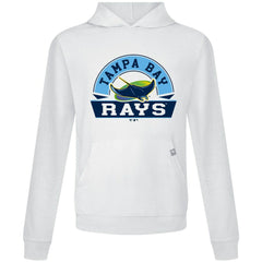 Tampa Bay Rays Levelwear Relay Banner Arch Pullover Hoodie - White - MLB Online