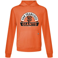 San Francisco Giants Levelwear Relay Banner Arch Pullover Hoodie - Orange - MLB Lifestyle