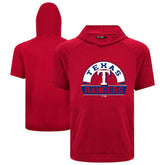 Texas Rangers Levelwear Phase Banner Arch Hoodie T-Shirt - Red - MLB Online