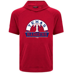 Texas Rangers Levelwear Phase Banner Arch Hoodie T-Shirt - Red - MLB Online
