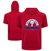 Philadelphia Phillies Levelwear Phase Banner Arch Hoodie T-Shirt - Red - MLB on Sale