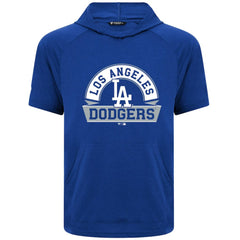 Los Angeles Dodgers Levelwear Phase Banner Arch Hoodie T-Shirt - Royal - MLB Discount