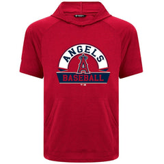Los Angeles Angels Levelwear Phase Banner Arch Hoodie T-Shirt - Red - MLB Sale