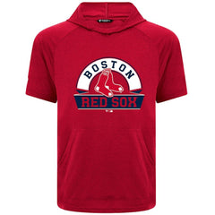 Boston Red Sox Levelwear Phase Banner Arch Hoodie T-Shirt - Red - MLB Online