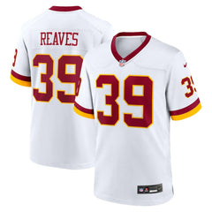 Nike Jeremy Reaves Washington Commanders Game Super Bowl Era Jersey White