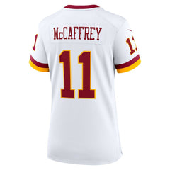 Nike Luke McCaffrey Washington Commanders Women's Game Super Bowl Era Jersey White